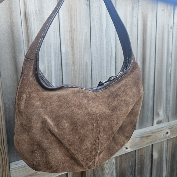 Coach 9220 Suede Ergo Hobo - Picture 2 of 10